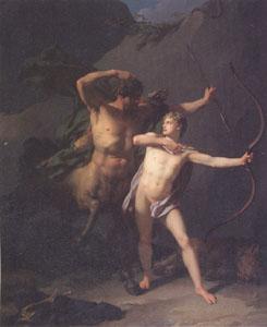 Baron Jean-Baptiste Regnault The Education of Achilles by the Centaur Chiron (mk05) oil painting picture